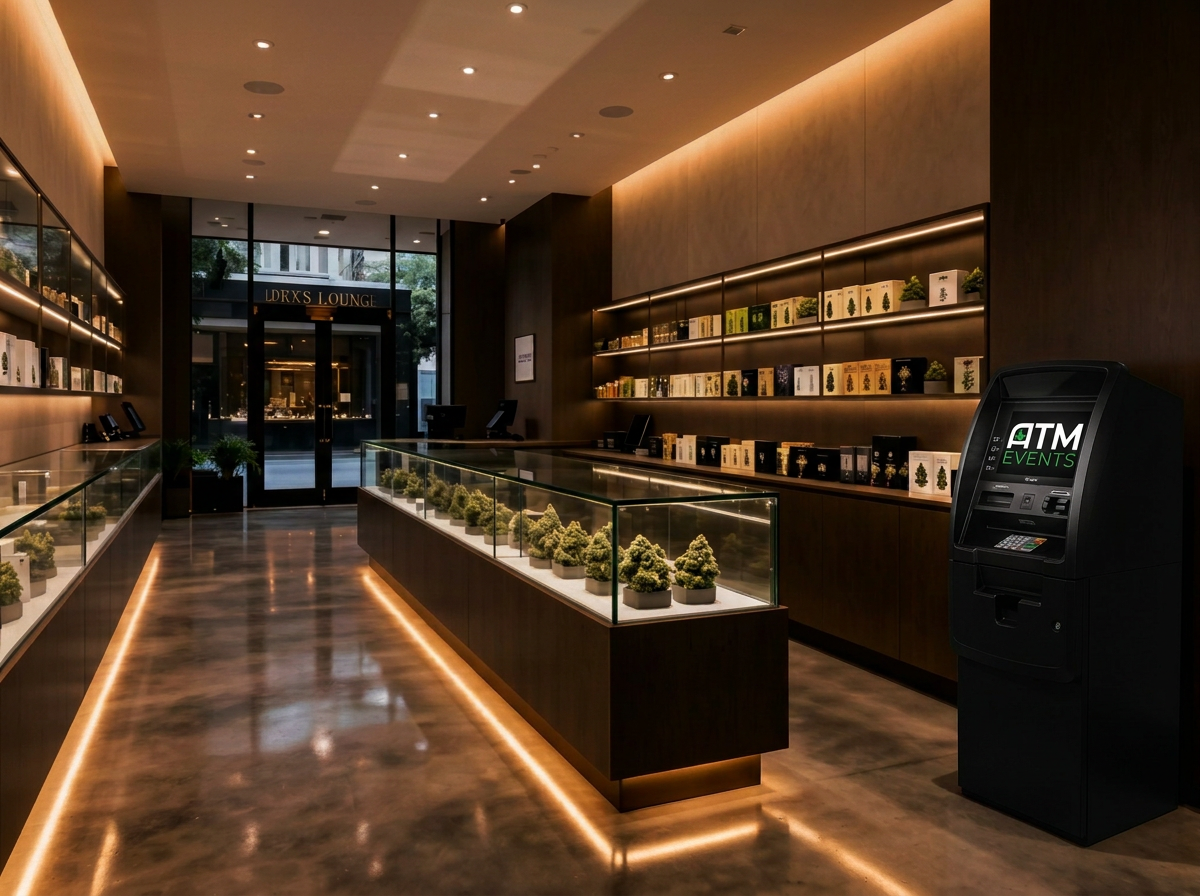 High-end Minnesota cannabis dispensary with ATM